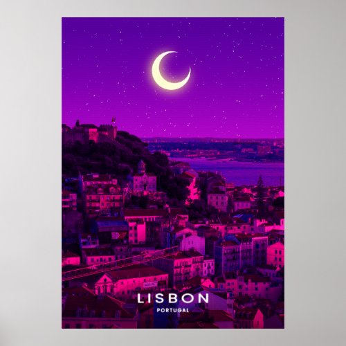 Lisbon City Poster