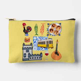 Lisbon City Symbols Accessory Pouch
