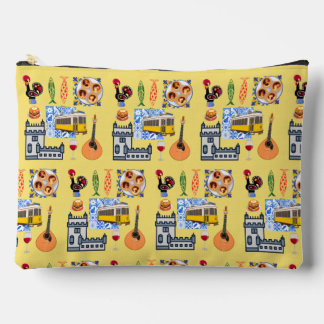 Lisbon City Symbols Accessory Pouch