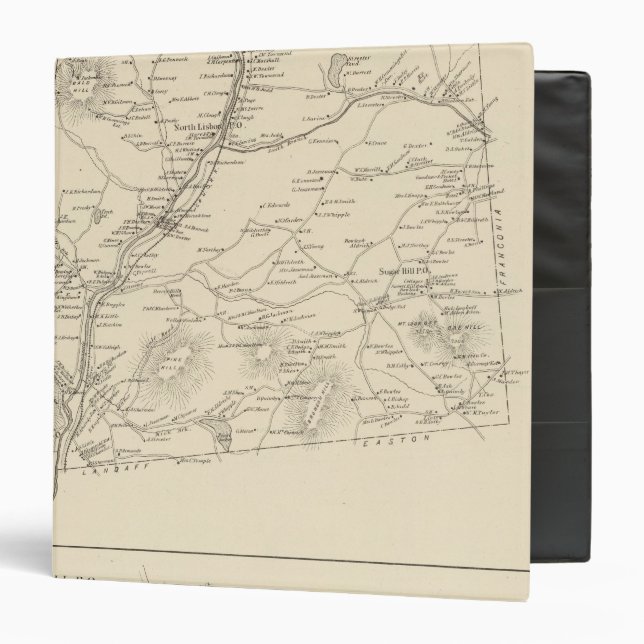 Lisbon, Grafton Co Binder (Front/Inside)