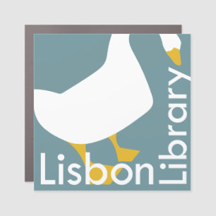 Lisbon Library Maine magnet