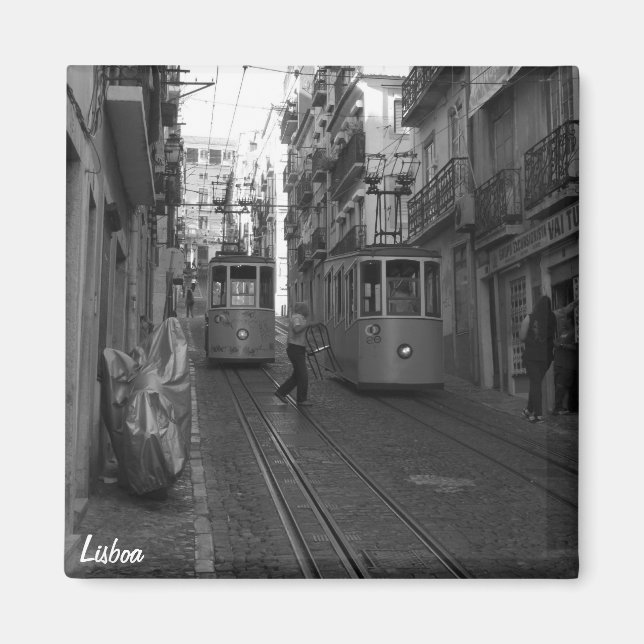 Lisbon Magnet-Elevador da Bica Magnet (Front)