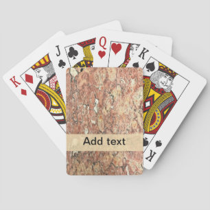 Lisbon Marble Poker Cards