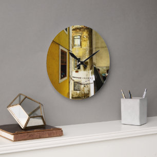 Lisbon mood large clock