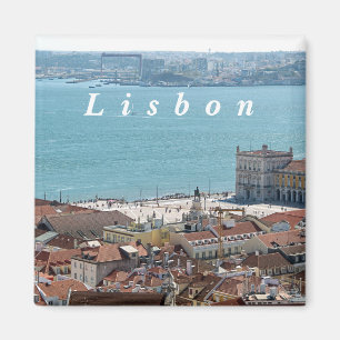 Lisbon panorama. magnet