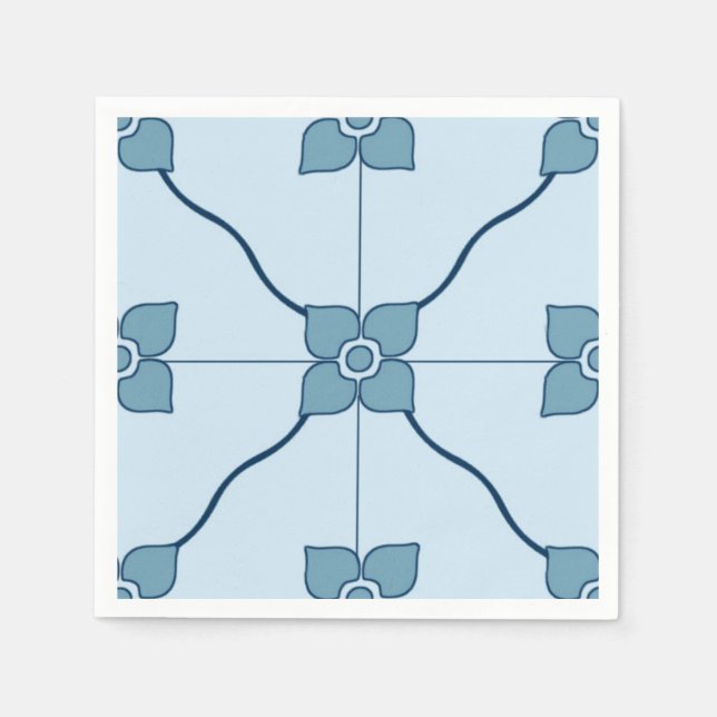 Lisbon Paper Plates Napkins (Front)