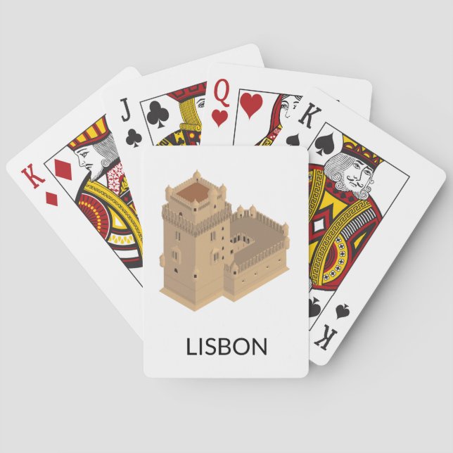 Lisbon Poker Cards (Back)