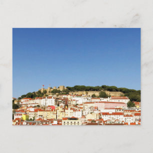 Lisbon Portugal Alfama Views Postcard