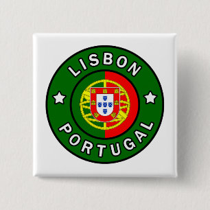 Lisbon Portugal Button