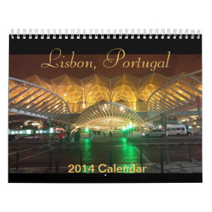 Lisbon, Portugal Calendar 2014