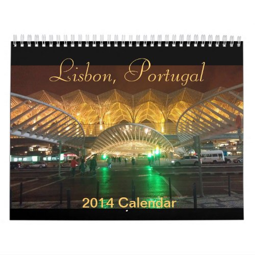 Lisbon Portugal Calendar 2014