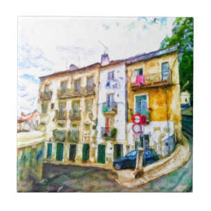 Lisbon Portugal Ceramic Tile
