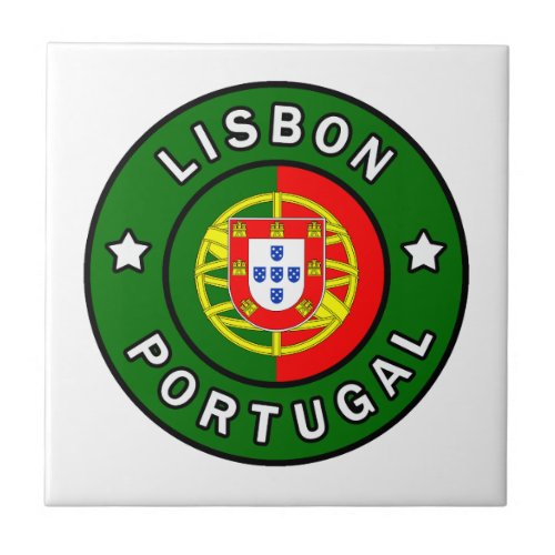 Lisbon Portugal Ceramic Tile