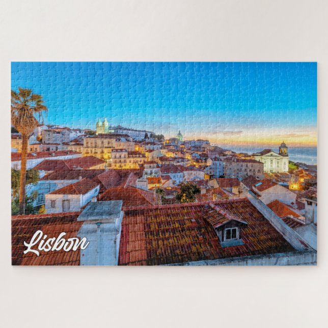 Lisbon, Portugal Jigsaw Puzzle (Horizontal)