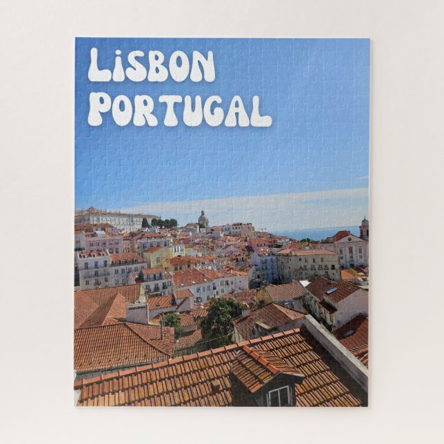 Lisbon, Portugal  Jigsaw Puzzle (Vertical)
