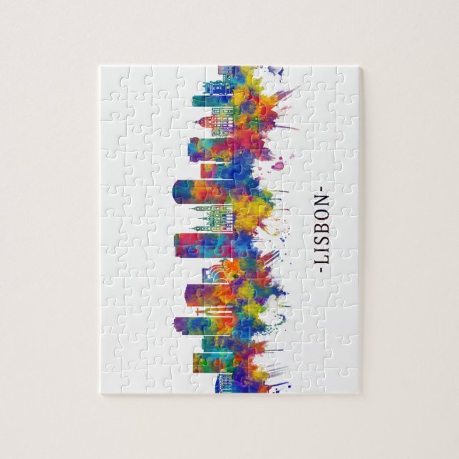 Lisbon Portugal Jigsaw Puzzle (Vertical)