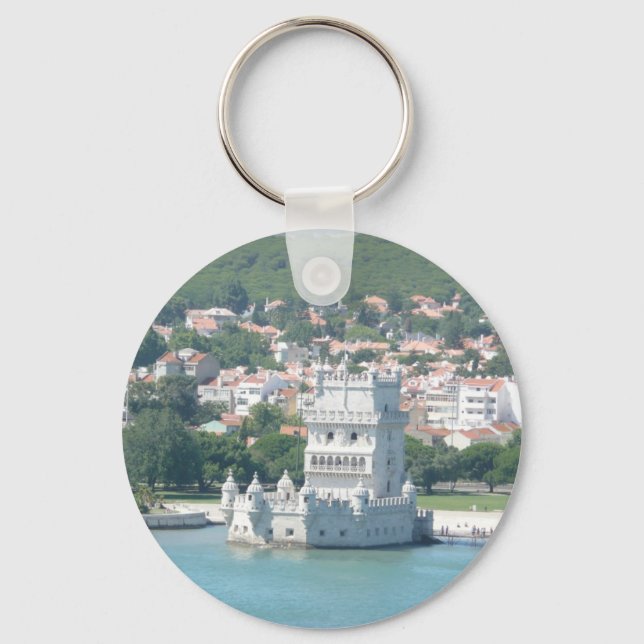 Lisbon, Portugal Keychain (Front)