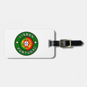 Lisbon Portugal Luggage Tag