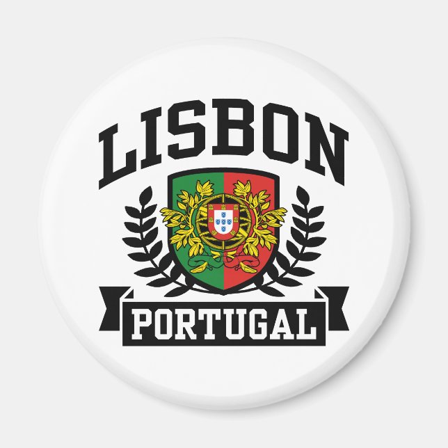 Lisbon Portugal Magnet (Front)