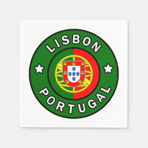 Lisbon Portugal Napkins