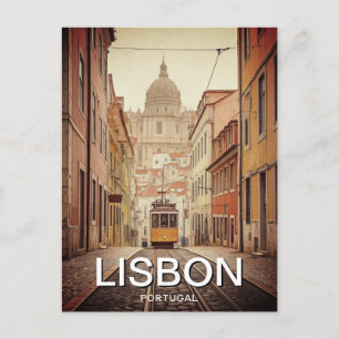 Lisbon Portugal Pantheon Alfama Postcard