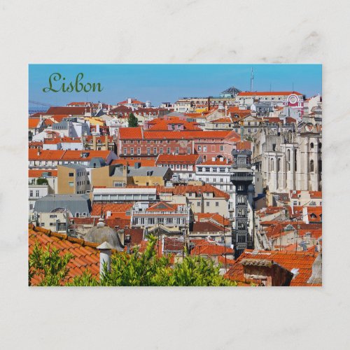 Lisbon Portugal Postcard