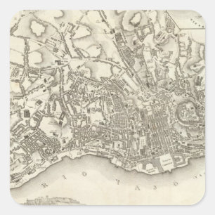 Lisbon, Portugal Square Sticker