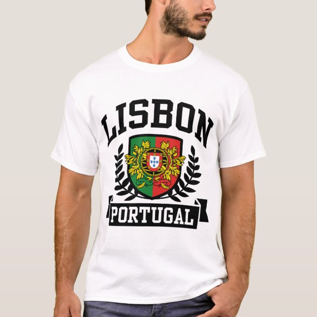 Lisbon Portugal T-Shirt (Front)