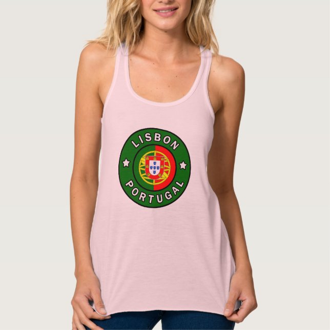 Lisbon Portugal Tank Top (Front)