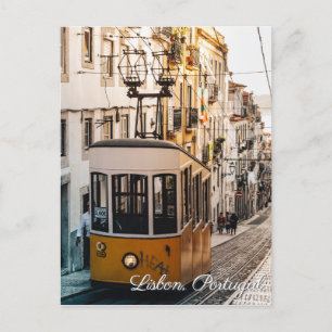 Lisbon Portugal travel postcard