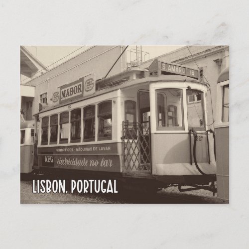  Lisbon Portugal Travel Postcard