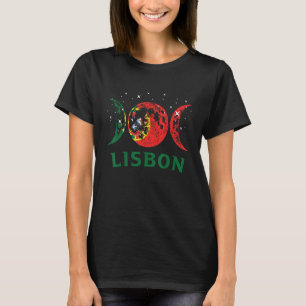 Lisbon Portuguese City Retro Portugal Flag 1 T-Shirt
