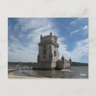 Lisbon postcard-Torre de Belem Postcard
