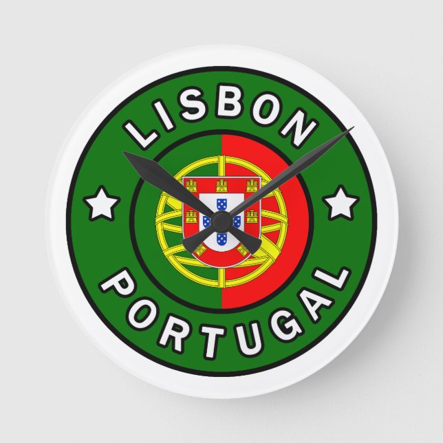 Lisbon Round Clock (Front)
