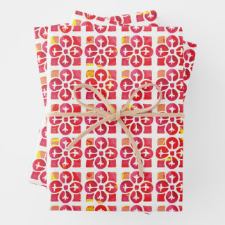 Lisbon Sunshine Wrapping Paper Sheets
