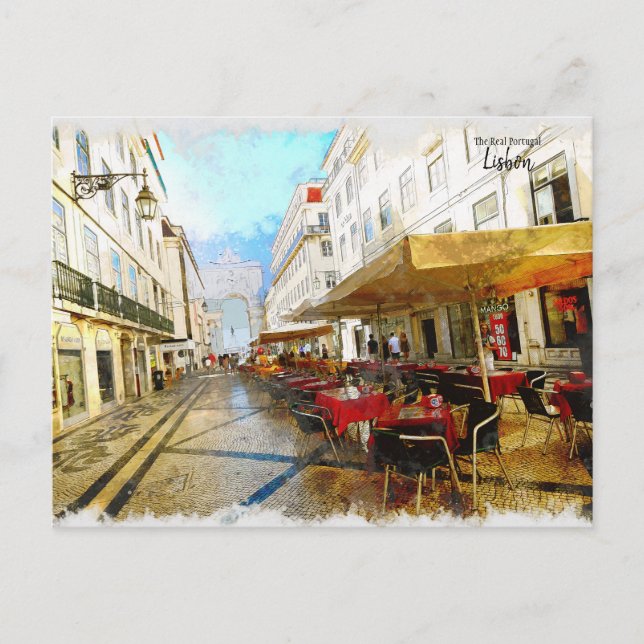 Lisbon- The Real Portugal Postcard (Front)