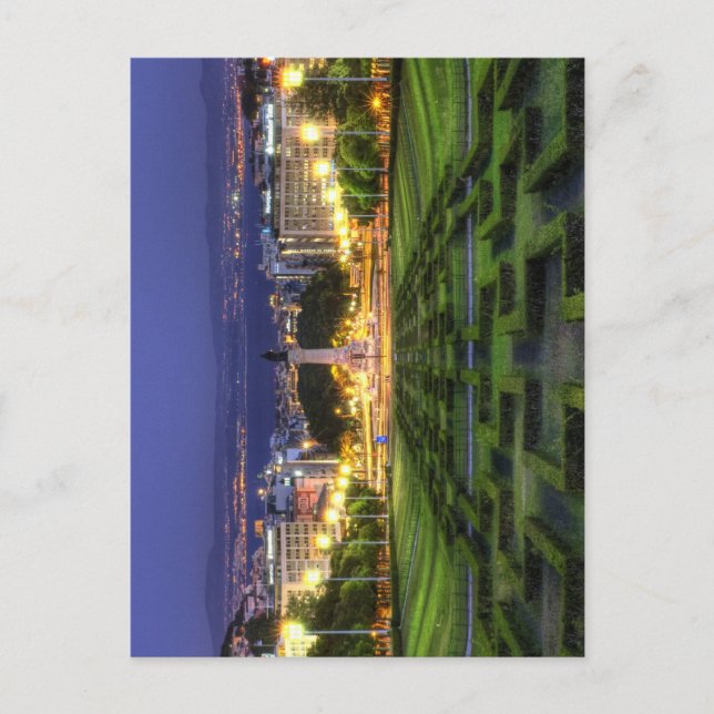 Lisbon view 001 postcard (Front)