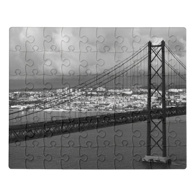 Lisbon's skyline jigsaw puzzle (Puzzle Horizontal)