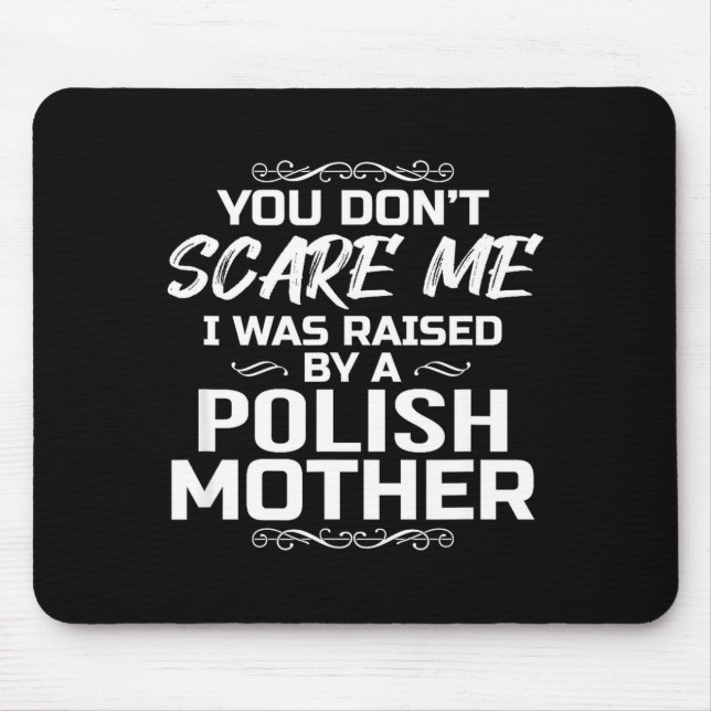 Lish Mother Raised Gift  Mouse Pad (Front)