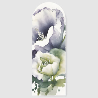 Lisianthus - Watercolor flowers Bookmarks