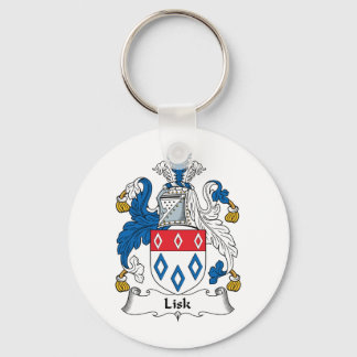Lisk Family Crest Keychain