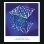 Lissajous Box Poster<br><div class="desc">Lissajous Box by Michael Trott. Part of the Wolfram Research Mathematica Gallery Collection.</div>