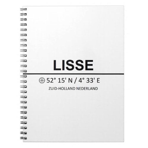Lisse Coordinates _ Lissa Coordinaten Notebook
