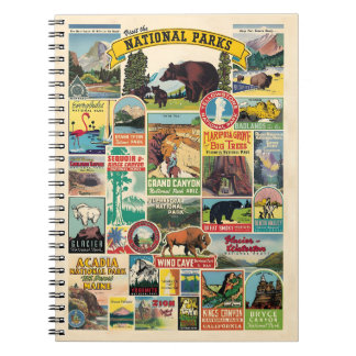 List of National Parks in the United States Notebook