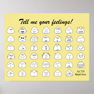 List of onigiri face posters