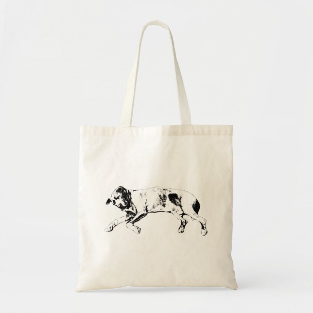 List Run with a Silent Night Tote Bag (Front)