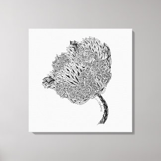 Listakora Flower Canvas Print