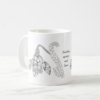 Listakora Flower Coffee Mug - Customizable