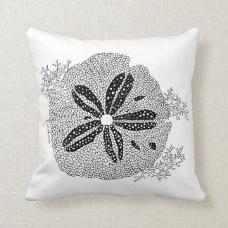 Listakora Seashell Throw Pillow - Customizable