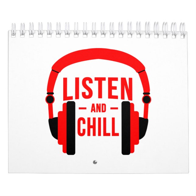 Listen and chill calendar (Cover)